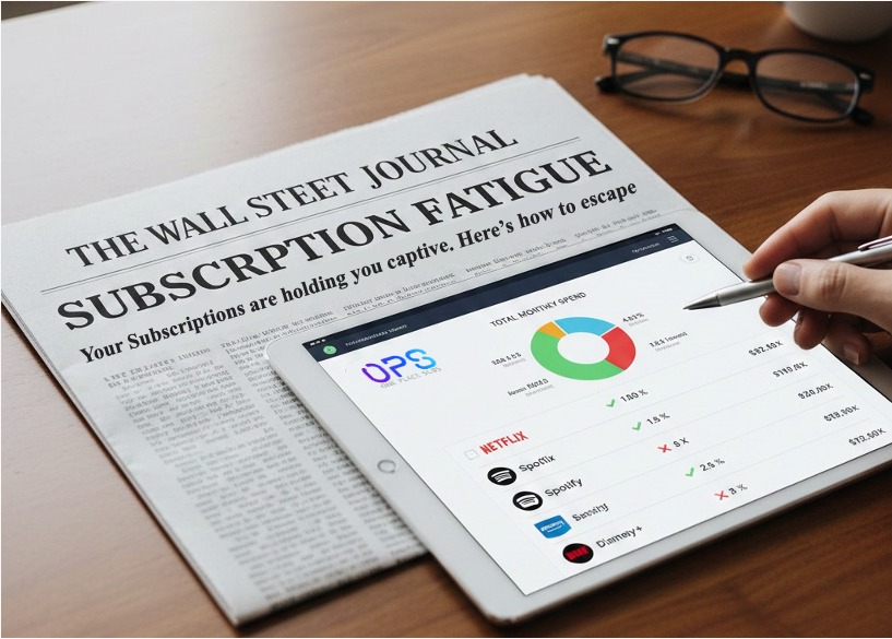 Subscription Fatigue: la diagnosi del WSJ e la soluzione OPS
